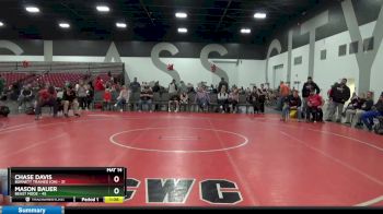 90 lbs Placement Matches (8 Team) - Mason Bauer, Beast Mode vs Chase Davis, Burnett Trained (OH)