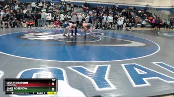 139 lbs 3rd Place Match - Levi Thompson, Princeton vs Jake Rosenow, Becker
