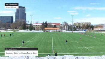 Beantown Rugby vs. Oregon Sports Union - 2019 WPL Championship