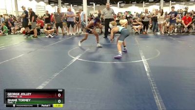 100 lbs Round 1 (4 Team) - George Jolley, CTWHALES vs Shane Tormey, TDWC