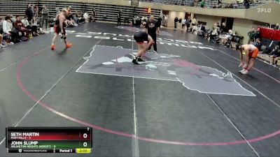 189 lbs Round 3 (4 Team) - John Slump, Arlington Heights (Hersey) vs Seth Martin, Post Falls