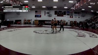 149 lbs Cons. Round 2 - Leonardo Ruggiero, Wisconsin-Oshkosh vs Jesse Burg, Lakeland