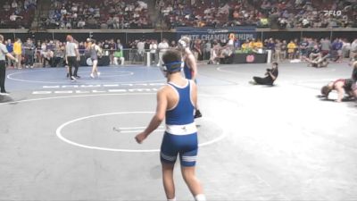 D 3 106 lbs Champ. Round 1 - ROSS LEGER, St. Edmund vs Aaron Campbell, St. Mary`s