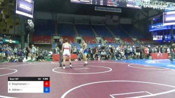 126 lbs Rnd Of 64 - Carter Stephenson, Colorado vs Averee Abben, Iowa