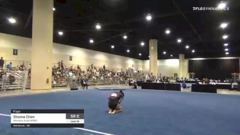 Shaina Chen - Floor, Winners Acad #955 - 2021 USA Gymnastics Development Program National Championships