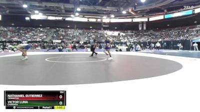 132 lbs Cons. Round 5 - Victor Luna, Chiawana vs Nathaniel Gutierrez, Yerington