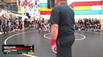 126 lbs Cons. Round 2 - Lincoln Young, Rock Springs vs Reece Grubbs, Torrington