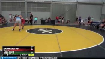 200 lbs Round 2 (8 Team) - Savannah Sistad, Iowa vs Lilly Chavis, Georgia Blue