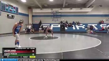 197 lbs Round 1 - Kurtis Modlin, Dubuque vs Jacoby Hines, Nebraska Wesleyan