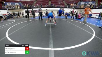 80 lbs Consolation - Will Parcell, Piedmont vs Jett Hanson, Cowboy Wrestling