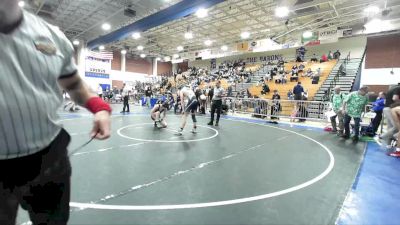 144 lbs Cons. Round 5 - Noah Kritscher, Thousand Oaks vs Hunter McCuistion, Rim Of The World
