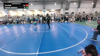 48 lbs Cons. Round 3 - Bo Baum, Texarkana Wrestling Club vs Kiraiah Kendrick, Powerhouse Wrestling