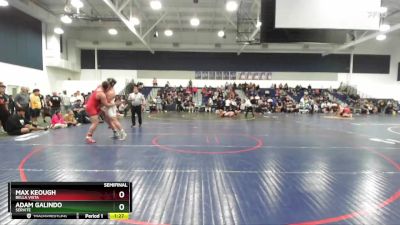 215 lbs Semifinal - Adam Galindo, Servite vs Max Keough, Bella Vista