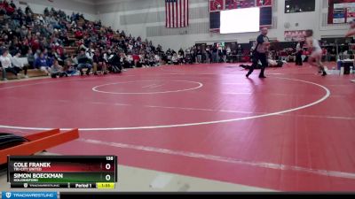 138 lbs 3rd Place Match - Cole Franek, Tri-City United vs Simon Boeckman, Holdingford