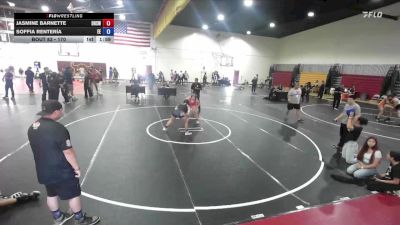 170 lbs Round 2 - Soffia Rentería, Eastvale Elite vs Jasmine Barnette, Downey High School Wrestling