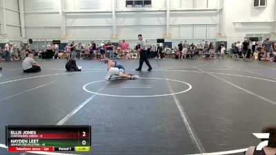 130 lbs Round 4 (8 Team) - Ellis Jones, Contenders Green vs Hayden Leet, Armory/Revolution