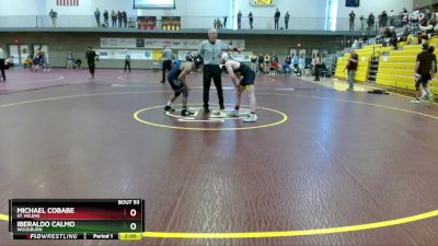 126 lbs Semifinal - Iberaldo Calmo, Woodburn vs Michael Cobabe, St. Helens