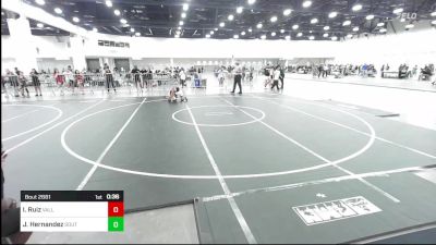 81 lbs Consi Of 8 #1 - Ian Ruiz, Valley Wrestling Club vs Jackson Hernandez, Southwest Stallions WC