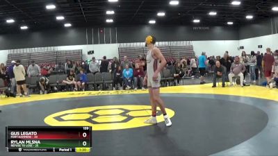 139 lbs 2nd Wrestleback (8 Team) - Gus Legato, Fort Hammers vs Rylan Mlsna, Refuse To Lose