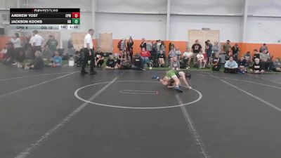 64 lbs Round 4 (8 Team) - Jackson Koons, Ohio Gold vs Andrew Yost, CP Wrestling
