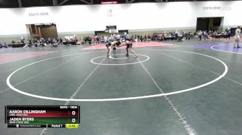 150A Cons. Round 3 - Jaden Byers, Deer Creek (ED) vs Aaron Dillingham, Carl Junction