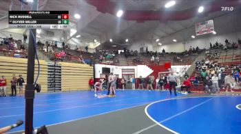 106 lbs Cons. Round 2 - Olyver Miller, Lawrence North vs Nick Russell, Bloomington South