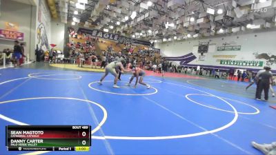 175 Boys Cons. Round 4 - Sean Magtoto, Cathedral Catholic vs Danny Carter, Palo Verde Valley