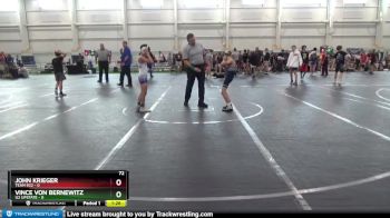 72 lbs Round 3 (10 Team) - John Krieger, Team 922 vs Vince Von Bernewitz, U2 Upstate