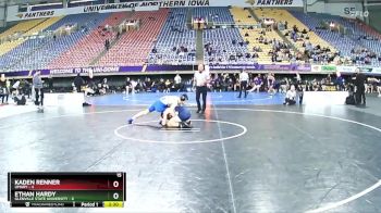 149 lbs 2nd Wrestleback (16 Team) - Ethan Hardy, Glenville State University vs Kaden Renner, UMary