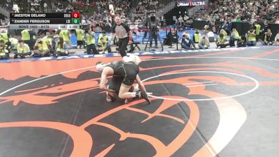 1st Place Match - Jaeston Delano, Columbus vs Zander Ferguson, Lincoln Southeast