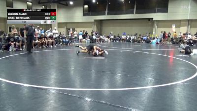 190 lbs Round 1 (6 Team) - Leeson Allen, Guerilla WC vs Noah Breeland, Gulf Coast WC