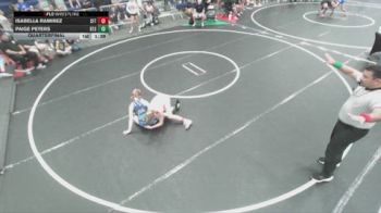 105 lbs Quarterfinal - Isabella Ramirez, SF Tigers vs Paige Peters, Beat The Streets-Oxnard