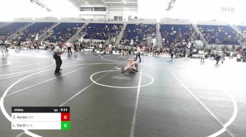 120 lbs Round Of 16 - Zaban Ayres, Misfits vs Logan Dartt, PV Bighorns