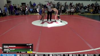 220 lbs Round 2 - Ryan Johnson, Florence vs Drake Talley, Scottsboro