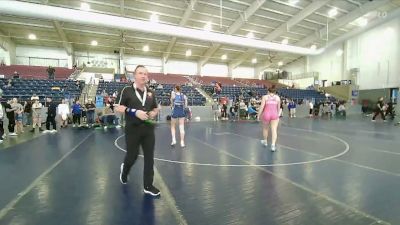 170 lbs 1st Place Match - Morgan Holdaway, JWC Girls vs Clarion Fager, Charger Wrestling Club