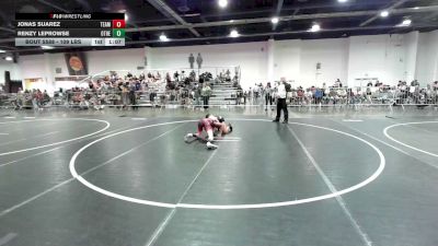 109 lbs Quarterfinal - Jonas Suarez, Team Selma vs Renzy LeProwse, Other Team