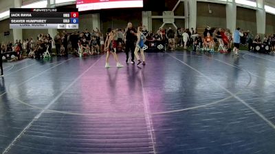 75 lbs Cons. Round 1 - Jack Ravia, Oregon vs Seaver Humphrey, Colorado