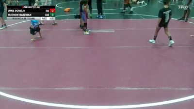 47 lbs Round 5 (6 Team) - Hudson Gatzman, Gamehouse vs Luke Scullin, Fox Trained