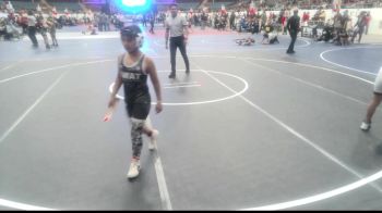 100 lbs Semifinal - A'dyn Garcia, NM Gold vs Ayden Perez, NM Beast