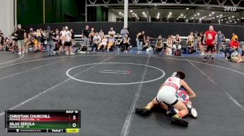 72 lbs Round 5 (8 Team) - Silas Sekula, Killer Elite vs Christian Churchill, RedNose Wrestling