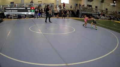 55 lbs 5th Place Match - Lilian Alejandra Guerrero, Silverback Wrestling Fort Worth vs Clark Mason, Vici Wrestling Club