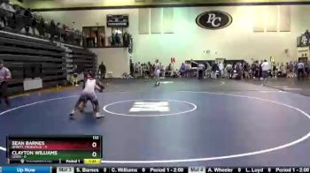132 lbs Placement Matches (8 Team) - Sean Barnes, Hewitt-Trussville vs Clayton Williams, Leeds
