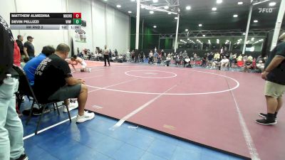 147 lbs Rr Rnd 2 - Matthew Almedina, Mat Assassins Black - HSC vs Devin Pellizzi, VHW Red - HSC
