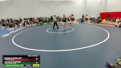 145 lbs Cons. Round 4 - Nichole Sumare, Burns/Pine Bluffs vs Natalie McKillop, Thunder Basin