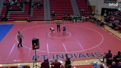 127 lbs Semifinal - Raymond Kohnen, Laurel vs Cameron Baker, Burrell