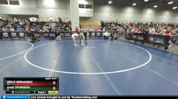 106 lbs Cons. Round 4 - Miklo Hernandez, MN vs Gage Spurgeon, IA