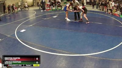 118 lbs Cons. Round 2 - Lincoln Bastian, Idaho Gold vs Denton Martin, Uintah Wrestling