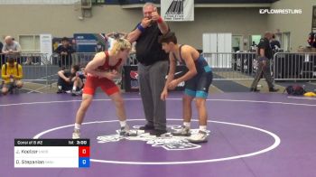 60 kg Consi Of 8 #2 - Jace Koelzer, Northern Colorado vs David Stepanian, NMU-OTS