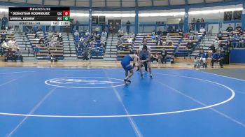 141 lbs Cons. Round 2 - Jameal Agnew, Pratt Community College vs Sebastian Rodriguez, Colby Community College