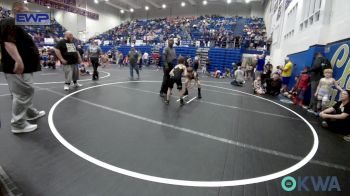 64 lbs Consi Of 8 #2 - Kalon Cagle, Standfast vs Granger Howell, Tecumseh Youth Wrestling